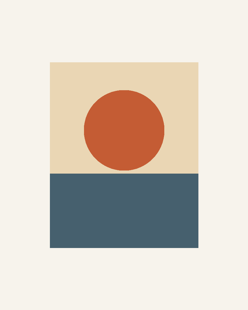 Harbor Sun Art Print